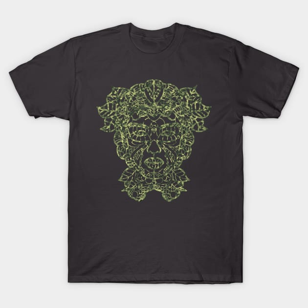 Mother Earth Green Camo T-Shirt by ninjainatux